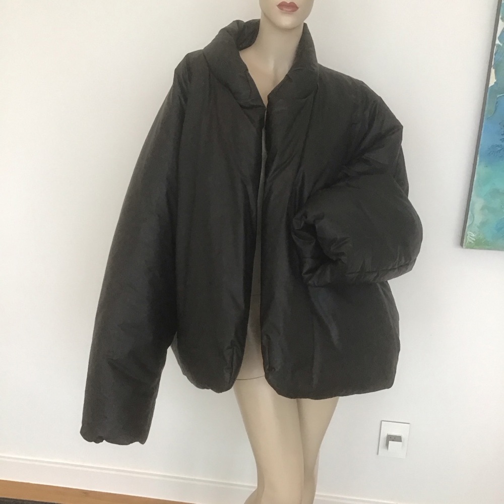 Yeezy x Gap YZY Mens Black‎ Coated Cotton Round Puffer Jacket FW 21 XXXL 3XL